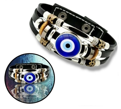 Schwarzes armband mit nazar - armband,
