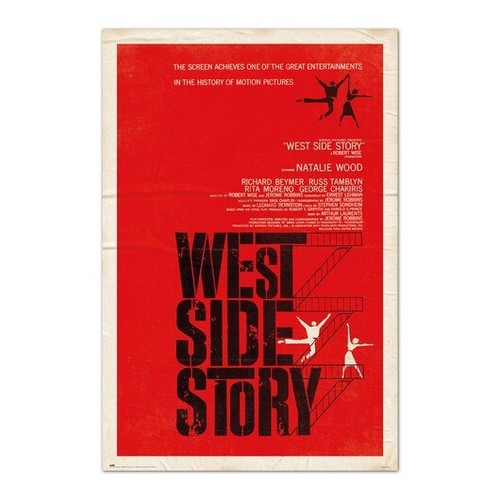 Poster west side story - west,