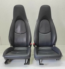 Porsche 911 997 Boxster 987 Ledersitze Sitze Sitzheizung Volleder Airbag seeblau