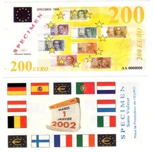 EUROPA TEST NOTE PROMOTION