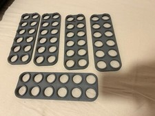 5 Stück GRIMAS Make-up Palette Theater Bühne Profi stapelbar zum selbst befüllen