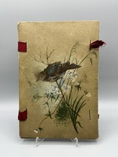 Antike Bildermappe Handbemalt