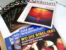 Konvolut: 8 / 3 Zeitschriften Spektrum der Wissenschaft - Bild der Wissenschaft.