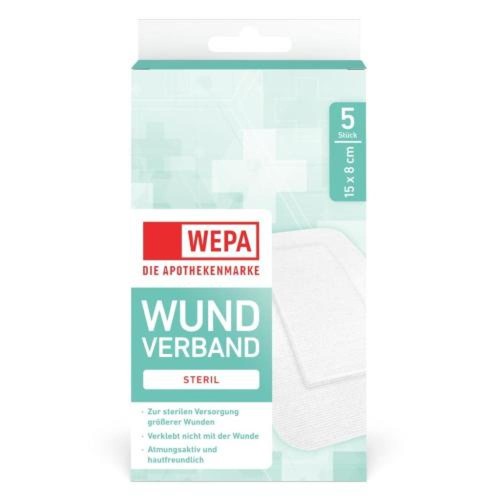 Wepa wundverband 8x15 - wundverband, cm