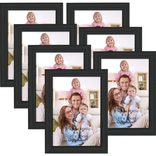 7er bilderrahmen set 10x15cm - bilderrahmen,