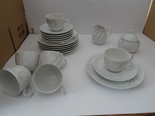 Seltmann Weiden Helena Braun Kaffeeservice 6 Personen 20 Teile