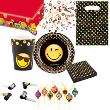 Smiley Kindergeburtstag Deko + Mitgebsel Mottoparty Smilie neu Emocticons