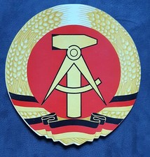 Orig. GDR emblem 21 cm