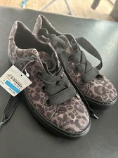 Damen Sneaker, Schnürschuhe, leopardenlook Gr. rechts 5 und links 5 1/2 ARA