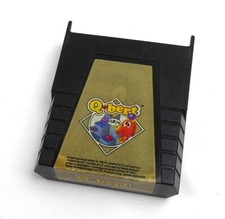 Atari 800 XL XE Modul -- Q-BERT QBERT (Parker Bros) -- Game Cart