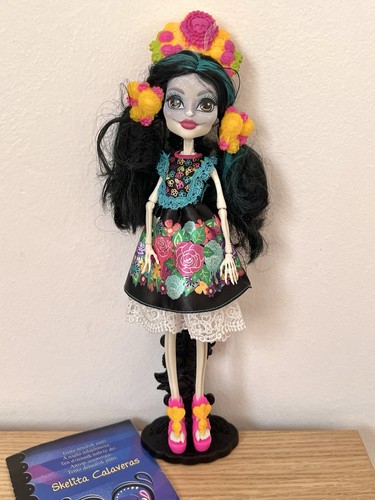Monster high puppe skelita - puppe,