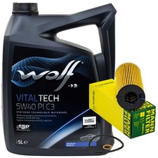 Motoröl Set Wolf Oil 5W40 5