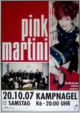 PINK MARTINI - 2007 - Plakat -