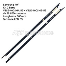 KIT2 BARRES DE BANDE TV-LED