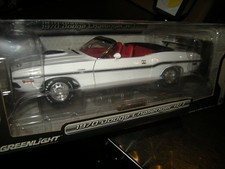 1:18 Greenlight Dodge Challenger R/T Cabrio white/weiß 1970 in OVP