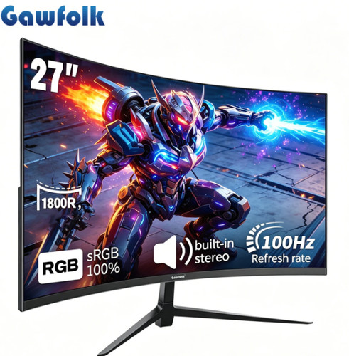 Gawfolk curved monitor zoll - curved,