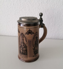 Bierkrug Henninger Kaiser Pilsner (Privat) mit Zinndeckel