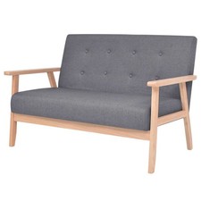 2-Sitzer Sofa Stoff