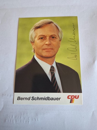 Karte bernd schmidbauer - bernd,