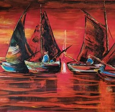 Original  Acrylgemälde 39.5 x