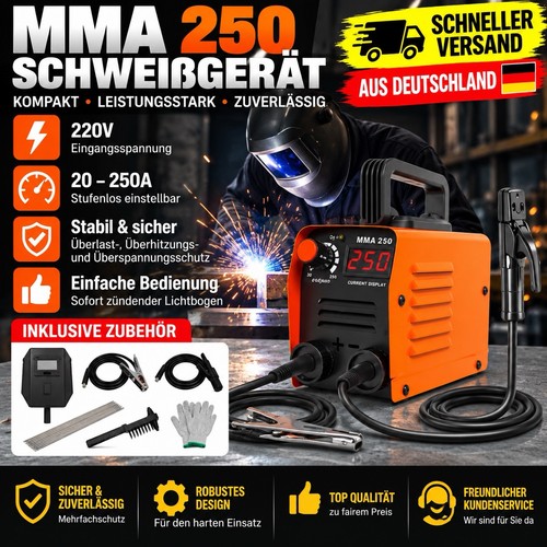 Mma 250a schweißgerät 220v - schweißgerät,