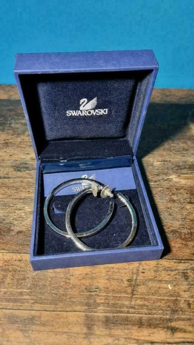 Swarovski kreolen groß ovp - swarovski,