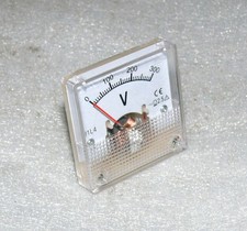 300V Einbau Voltmeter 91L4