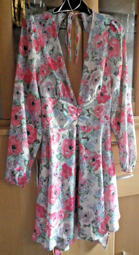 Damen sommer kleid amisu rosa - damen,