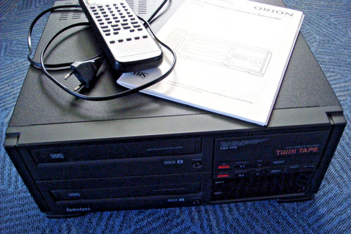 Orion vhs twin video - ,