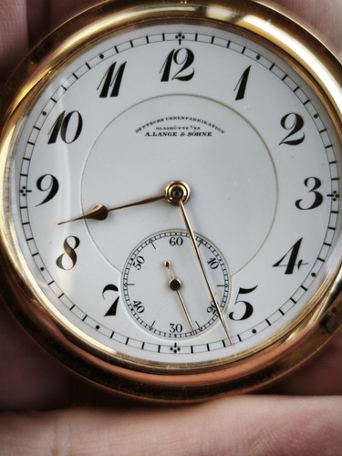 Lange söhne taschenuhr - &, 585