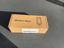 Tavool Feuchtigkeitsmesser Hygrometer für Wände Estrich Baustoffe Schwarz