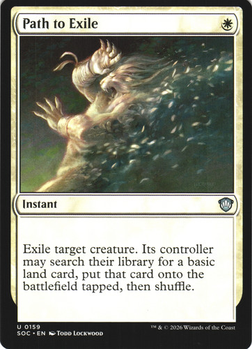 Mtg path exile - exile, |
