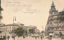 AK HALLE /Saale Riebeckplatz