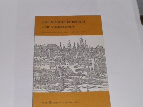 Cox rheinisches - (hg.),