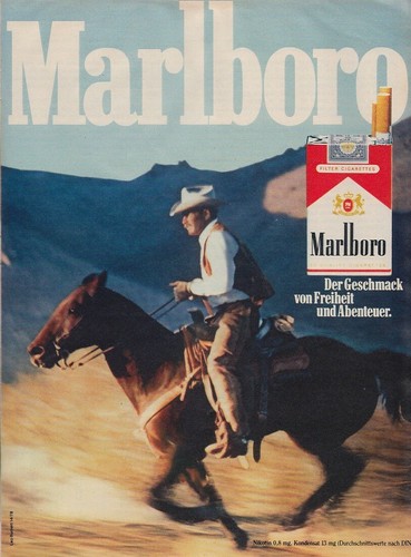 Marlboro zigaretten reklame - -,