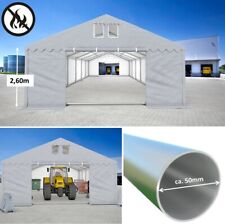 XXL Lagerzelt 4x6m 4x8 5x10 6x12m 8x12m Zelthalle Weidezelt PVC 550g -2,6m Seite