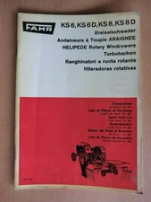 Ersatzteilliste FAHR