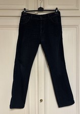 ALBERTO Jeans Hose modern fit T400 Gr. W33 L32 dunkelblau Modell STONE