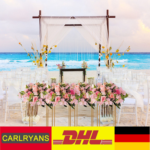 Gold flower stand - gold,
