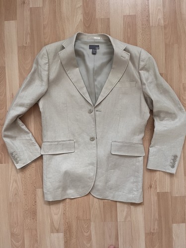 Sakko leinen mix - h&m, beige