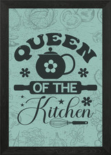 Königin der Küche Gerahmtes