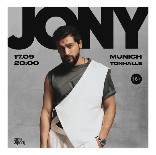 Jony konzert tickets - 2x,