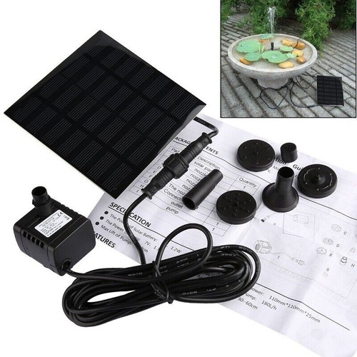 200l solar teichpumpe - 200l/h,