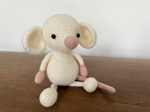 Maus milly weiß selbst - maus,
