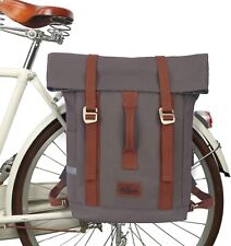 ESTALLION wasserdichte Laptop-Tasche aus Segeltuch für Fahrrad und Kuriertasche
