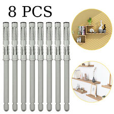 8x Tablarträger unsichtbar Regal 10x100 mm Regal-Träger 40 kg Regalbodenträger