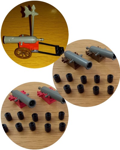 Lego kanone lafette pirat - kanone,