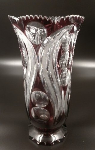 Joska bleikristall vase - bleikristall,
