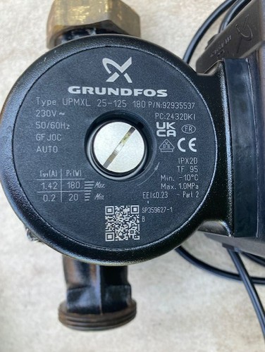 Grundfos pumpe upmxl 125 - pumpe,