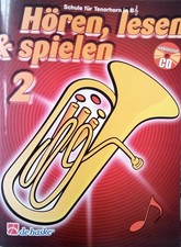 Hören, Lesen & Spielen 2-Schule f. Tenorhorn in B-T. Botma/J. Kastelein-Nr. 8328